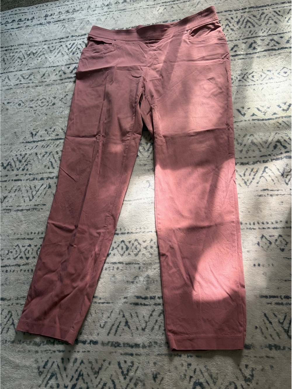 89th + Madison Women's Pink Rayon Blend Pants Size L